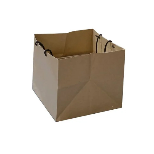 Half Kg Brown Paper Bags For Cakes - Feature: Biodegradable