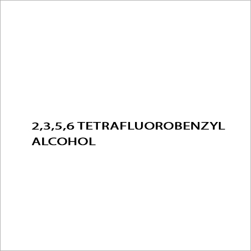 2,3,5,6 Tetrafluorobenzyl Alcohol - Application: Industrial