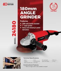 Ralli Wolf 180mm Angle Grinder (24180)