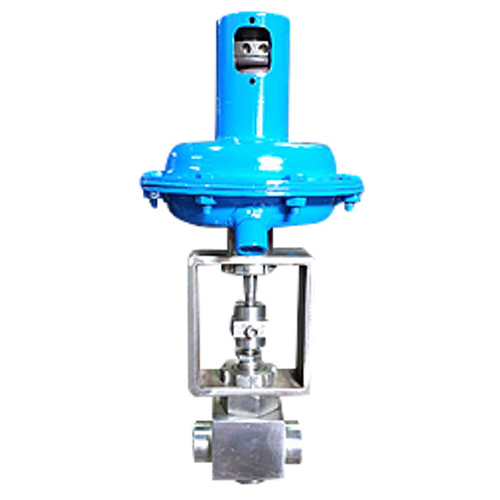 Microflow Control Valve - Color: Sky Blue