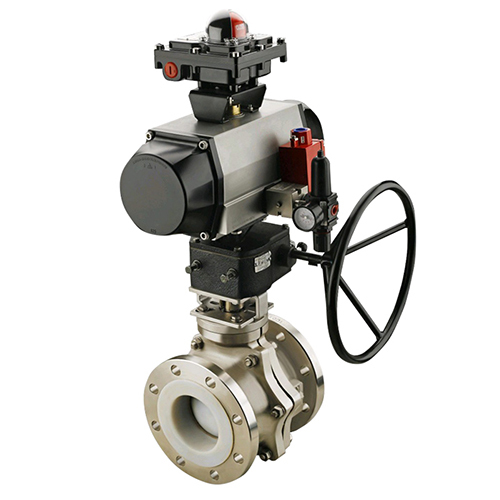 On-Off - Control Ball Valve - Color: Black