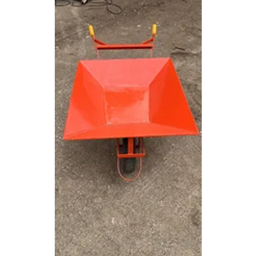 Single Wheel Barrow - Color: Orange