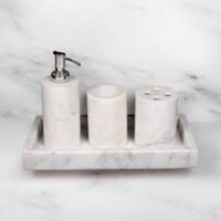 Marble Mordern Bathroom Set - Color: As Per Requirement