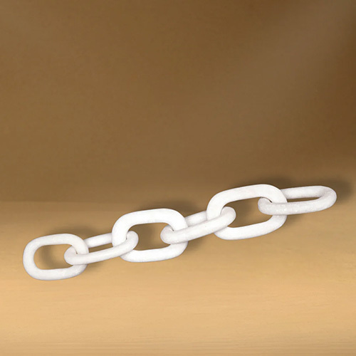 Marble Chain Link - Material: Stone