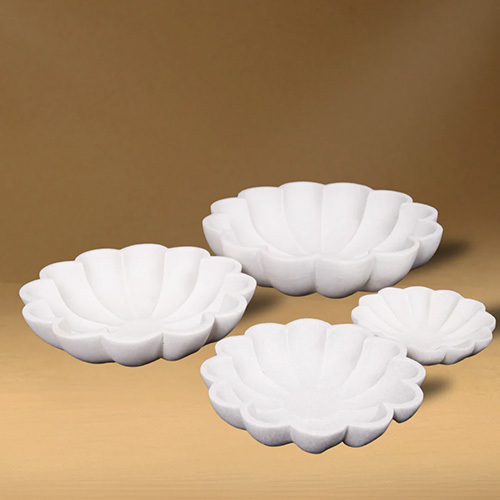 Marble Flower Urli Bowl