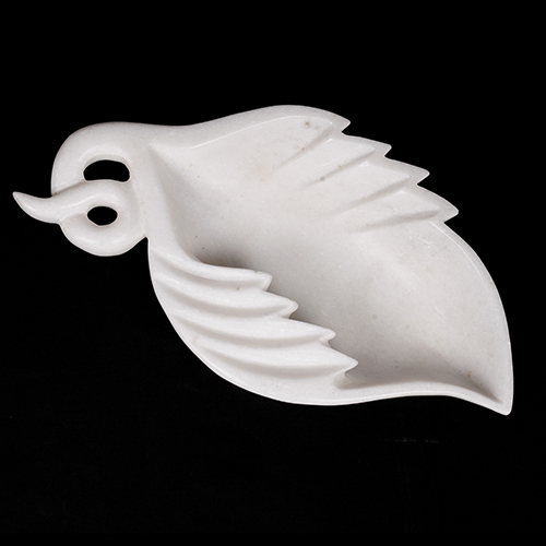 Marble Swan Urli Bowl