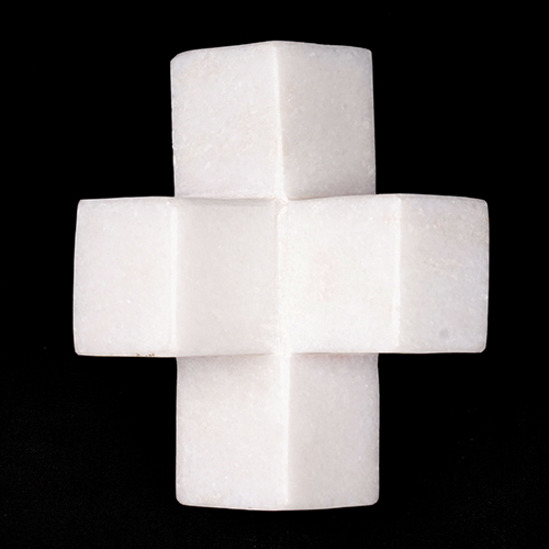 White Marble Cross