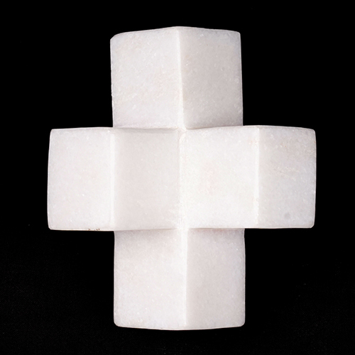 White Marble Cross