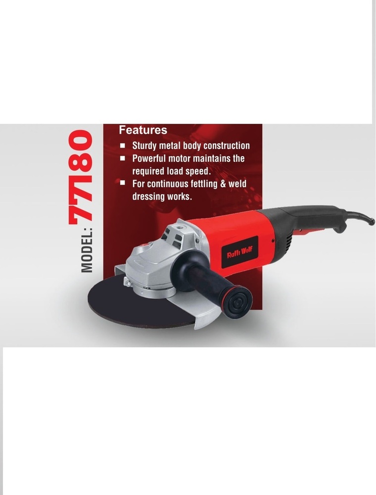 Ralli Wolf 180mm Angle Grinder (77180)