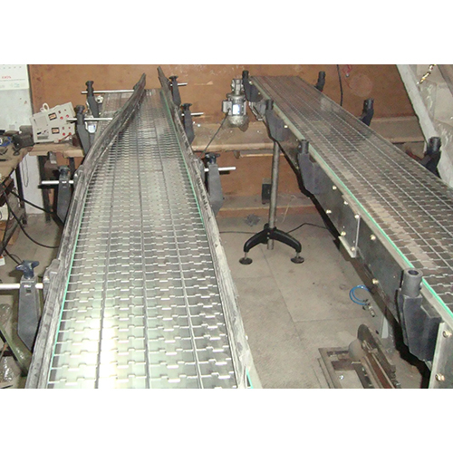 Modular Plastic Belt Conveyor And Slat Chain Conveyor - Material: Mild Steel