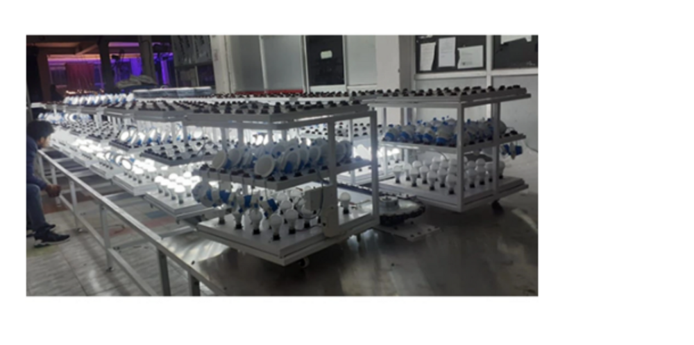LED लाइट्स के लिए वृद्ध और भिगोने वाला कन्वेयर