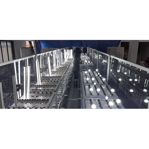 Ageing And Soaking Conveyor For Led Lights - Material: Mild Steel