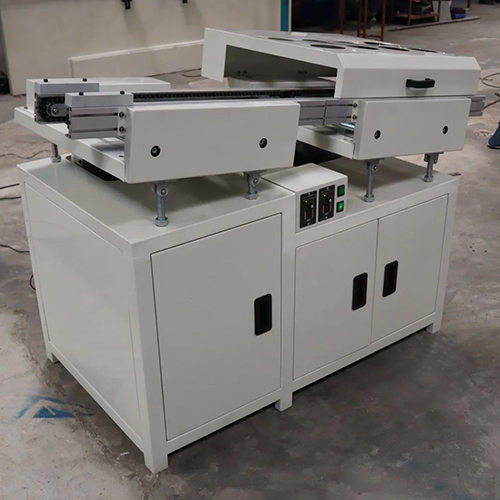 Mesh Belt Output Wave Cooling Conveyor - Material: Mild Steel