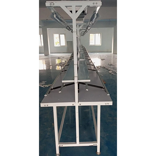 Manual Double Sided Mi Line Conveyor - Material: Mild Steel