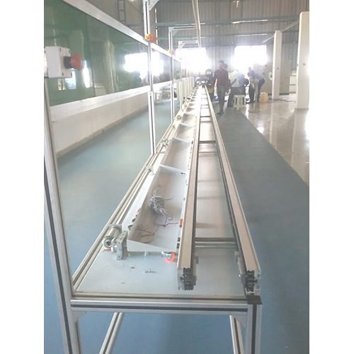 Motorised Single Sided Mi Line Conveyor - Material: Mild Steel