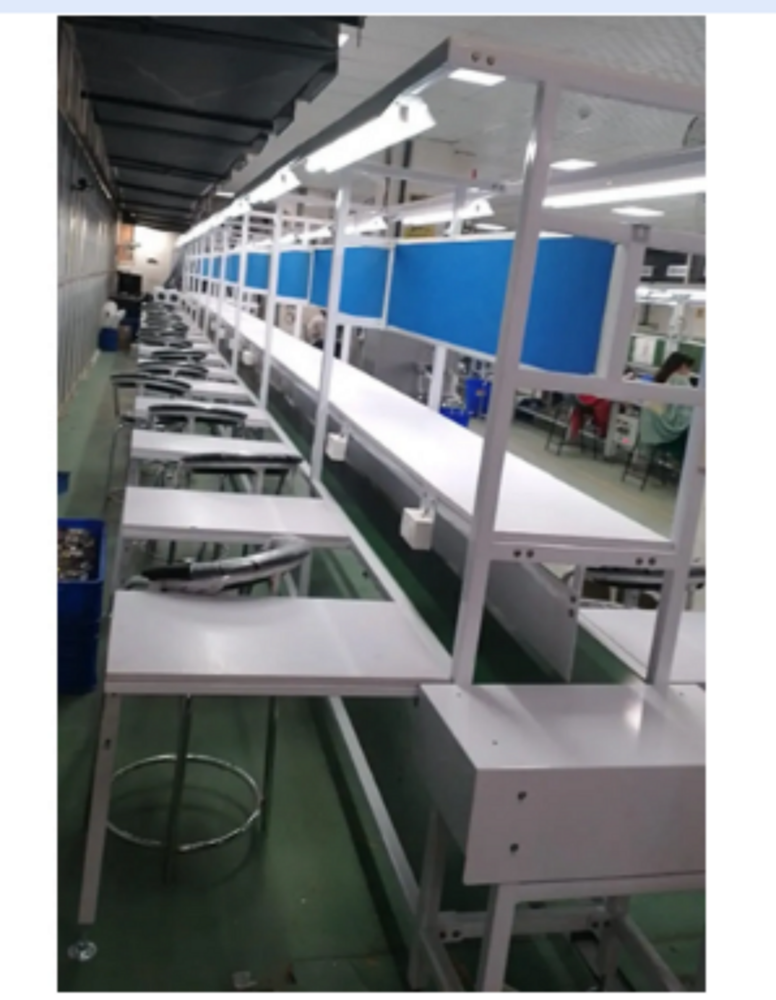 Touch Up Belt Independent Workstation - Belt Type: Requirement Based