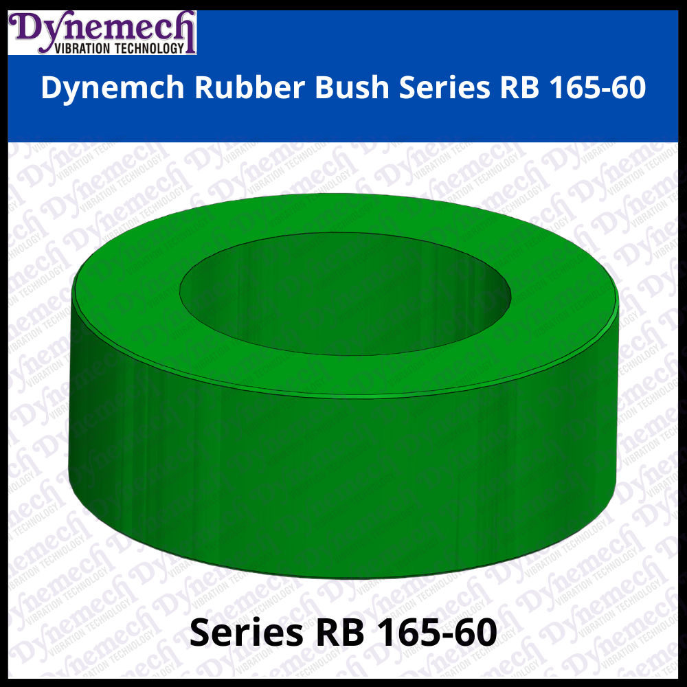 Dynemech Rubber Bush, Series Rb 165-60 - Color: Green
