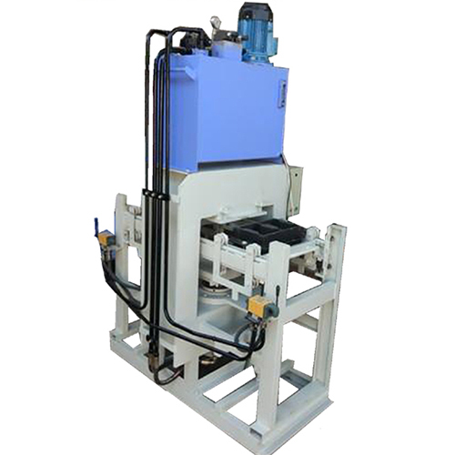 Paver Block Hydraulic Machine Semi Manual - Color: White