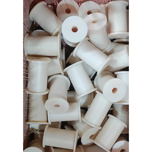 Cast Nylon Pulley - Color: White