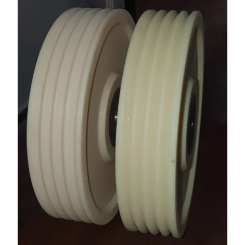 Nylon 66 Pulley - Color: White