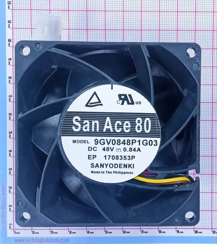 SAN ACE Cooling fan Model No -9GV084P1G03 DC 48V-0.84A 80mm80mm38mm