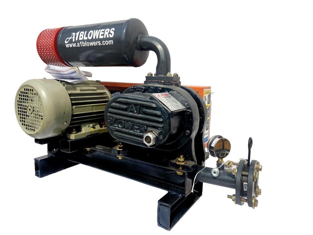 A1-40 For 2Hp - V-Belt Drive (Vertical Orientation Flow Blowers With Vertical Silencer)