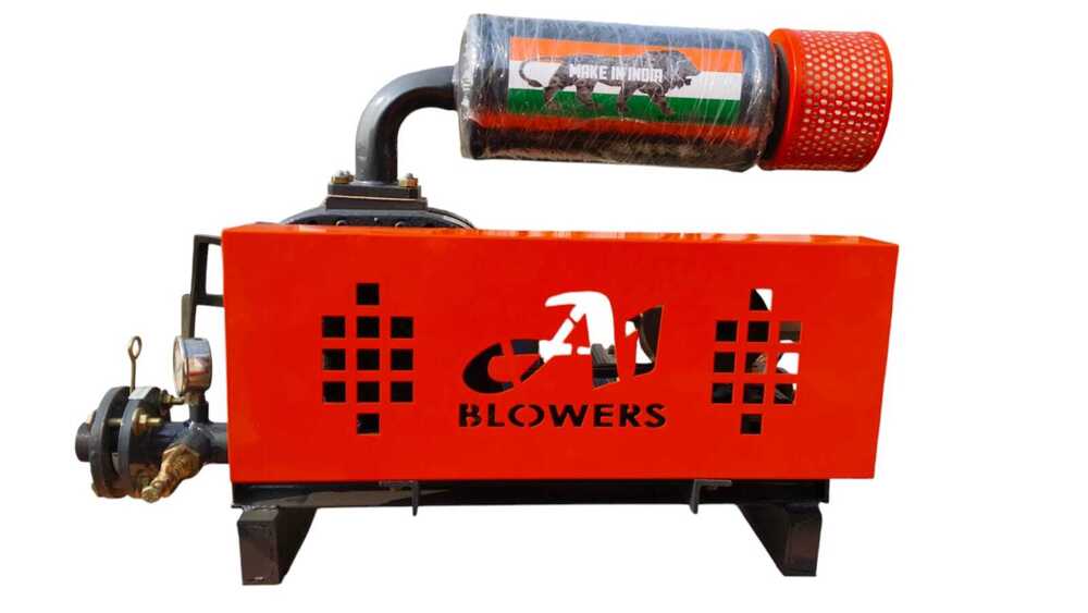 A1-610 (Vertical Orientation Flow Blowers With Vertical Silencer) - Application: Industrial