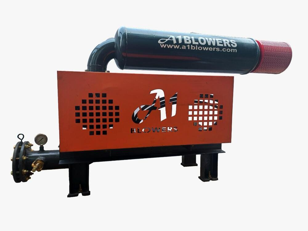 A1-820 (Vertical Orientation Flow Blowers With Vertical Silencer) - Application: Industrial