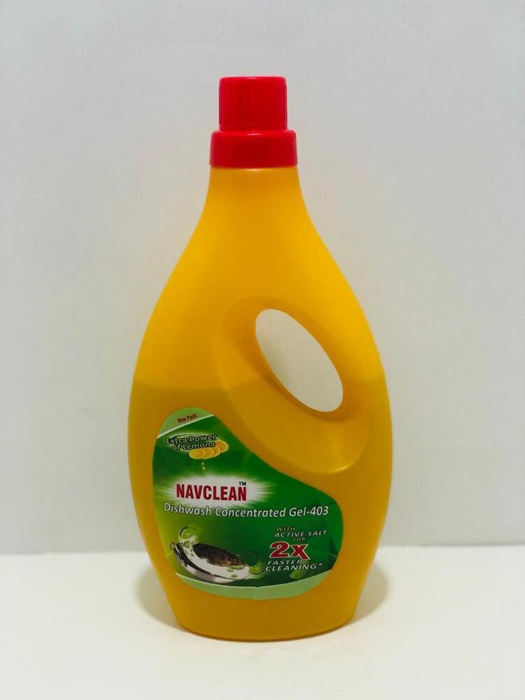 Yellow Lemon Dishwash Concentrate Gel