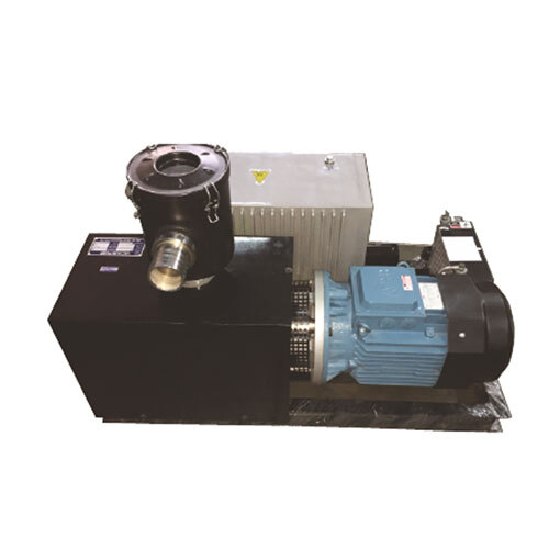 Oil Lubricated Vacuum Pump - Color: Black