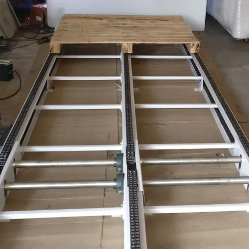 Pallet Dispenser Transfer Conveyors And Turn Units - Belt Type: Requirement Based