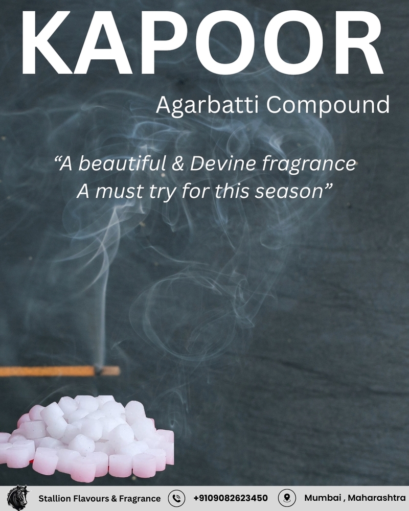 Kapoor Fragrance For Agarbatti - Suitable For: Daily Use