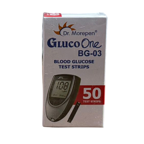 Dr. Morepen Blood Glucose Test Strips - Application: Commercial