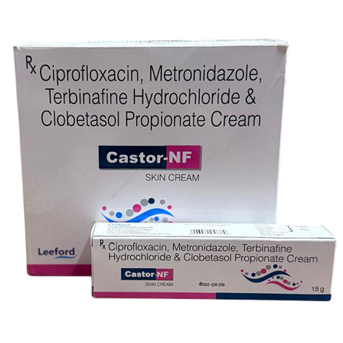 Ciprofloxacin Metronidazole Terbinafine Hydrochloride And Clobetasol Propionate Cream - Grade: Medical