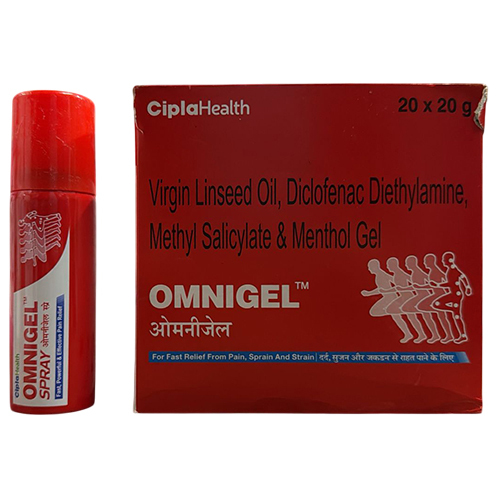 Omnigel Ointement And Spray - Formulations Form: Cream