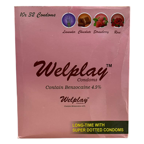 10 Pcs Welplay Condoms - Color: Transparent