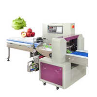 Vegetable Packing Machine - Mild Steel, White Color | 1 Year Warranty, Fully Automatic Operation