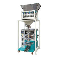 Rice Packaging Machine - Mild Steel, 220 Volt, White Color | Automatic Operation, 1 Year Warranty, Electric Drive Type