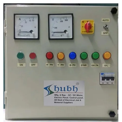 Automatic Motor Control Panel - Frequency (Mhz): 50 Hertz (Hz)