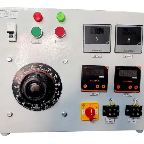 Three Phase Electrical Distribution Control Panel