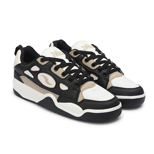 Flame White Black Beige Men's Casual Sneaker