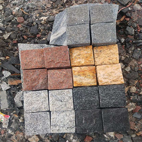 Granite Cobble Stone - Size: Customized