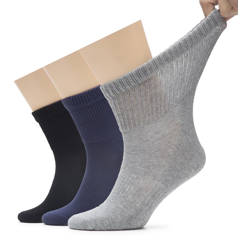 Cushioned Sole Ankle Diabetic Socks - Age Group: Adult