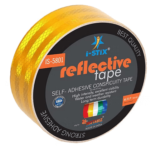 Retro Reflective Tape - Color: Yellow