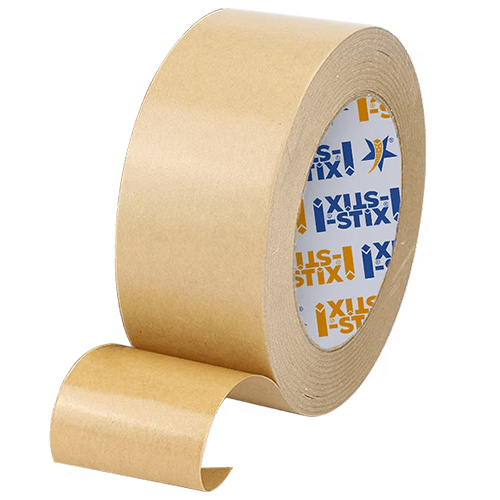 Kraft Paper Tape - Sturdy Kraft Paper, Single-Sided Adhesive, Classic Brown Color | Reliable Bond for Industrial Packaging, Sealing, and Bundling