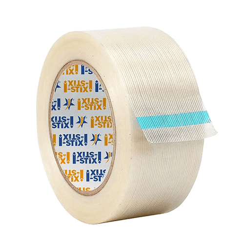 Mono Filament Tape - High-Quality PET Material, Self-Adhesive, Durable and Tear-Resistant White Tape for Industrial Use