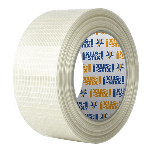 Cross Filament Tape - Durable Polypropylene, White Color, Single Self-Adhesive Side for Industrial Use