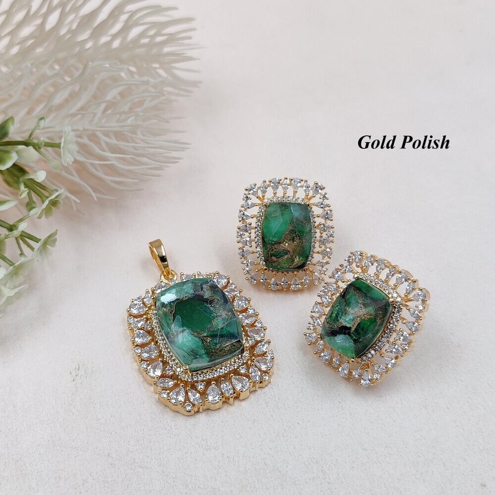 Affordable Shiny AD Locket Set