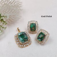 Affordable Shiny AD Locket Set