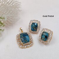 Affordable Shiny AD Locket Set